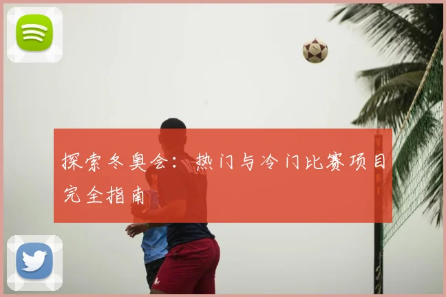 探索冬奥会：热门与冷门比赛项目完全指南